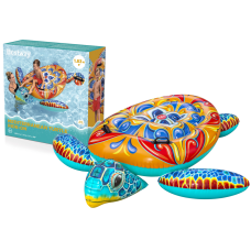 Dmuchany Materac Żółw 183 x 173 cm Bestway 41523