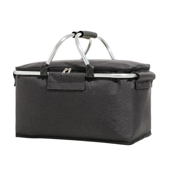 Termiczny Izolowany Koszyk Piknikowy Składany 30l