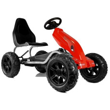 Gokart na Pedały B012 Pompowane Koła Czerwony