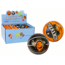 Piłka Miękka 7 cm Średnicy  Czarna Pomarańczowa