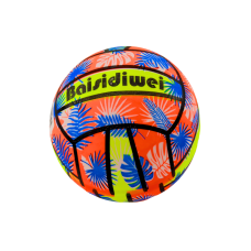 Piłka Gumowa Jaskrawa Liście Pomarańczowa 24 Cm