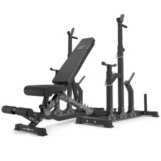 Ławka dwustronna + stojaki regulowane Marbo Sport Zestaw MS2_2.0