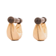 Гантелі NOHrD SwingBell Walnut Natural Pair 2 x 2кг