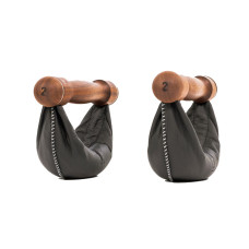 Гантелі NOHrD SwingBell Walnut Black Pair 2 x 2кг