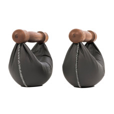 Гантелі NOHrD SwingBell Walnut Black Pair 2 x 6кг