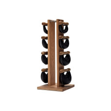 Гантельний ряд NOHRD SwingBell Tower 2-8кг Set Oak Leather