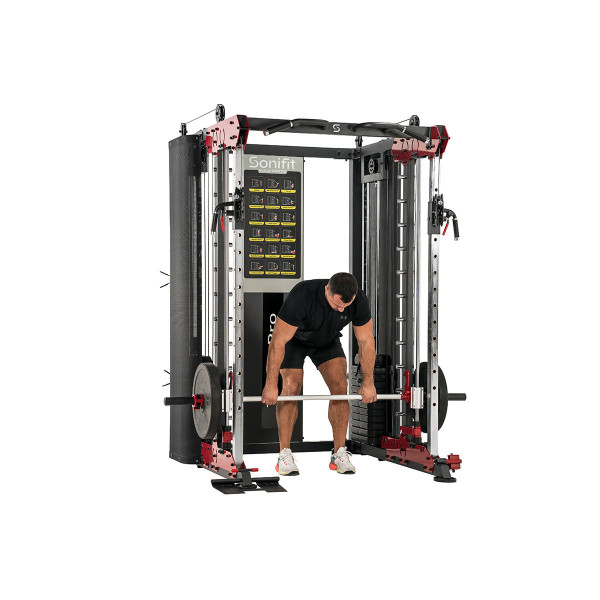 Atlas do ćwiczeń Suwnica Smitha SoniFit Tag 144kg