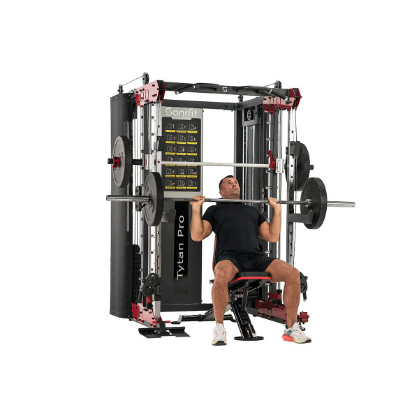 Atlas do ćwiczeń Suwnica Smitha SoniFit Tag 144kg