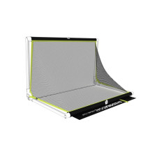 Siatka do bramki BazookaGoal 150x90cm czarno-czarna