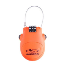 Zabezpieczenie kłódka Hudora Cable Lock