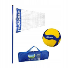 Zestaw do siatkówki i badmintona Hudora, Piłka Mikasa V360W
