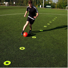 Znaczniki pola płaskie QuickPlay Flat Marker, żółte (10szt)