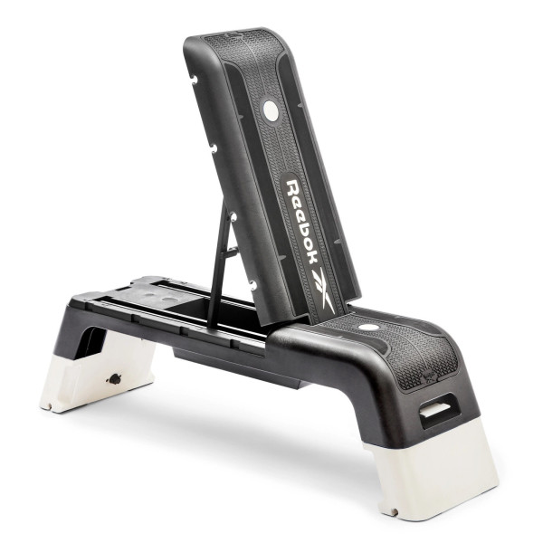Ławka treningowa i step 2w1 Reebok Deck, biały
