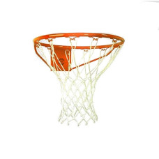 Obręcz do koszykówki stala z siatką sznurkowa Sportpoland.