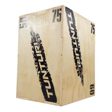 Skrzynia plyometryczna do ćwiczeń Crossfit Jumpbox Tunturi, 50/60/75cm