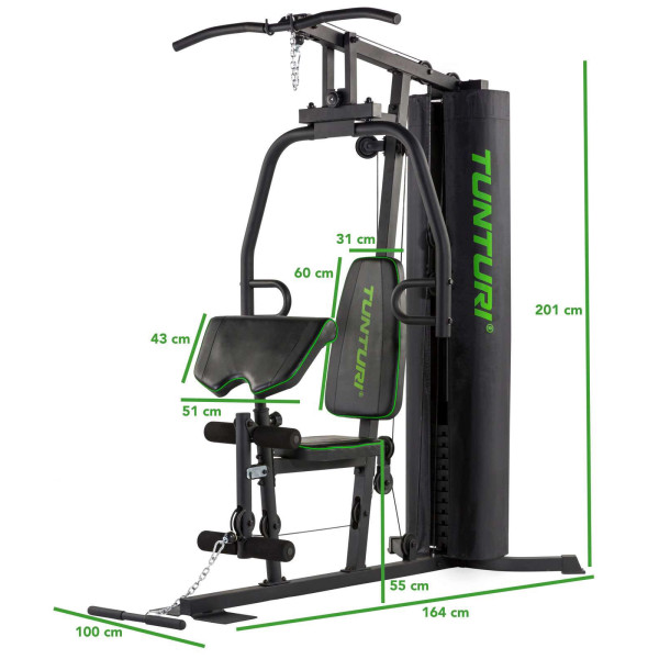 Atlas do ćwiczeń Tunturi Home Gym HG20