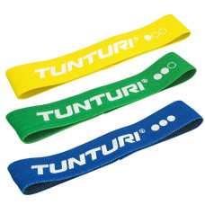 Zestaw gum oporowych Tunturi Textile Band Set, 3szt
