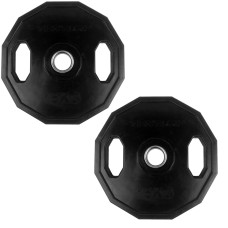 Talerz olimpijski gumowany Tunturi, 10kg - 1szt.