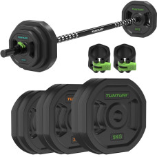 Sztanga + obciążenia Tunturi Aerobic Pump 20 kg, TPU