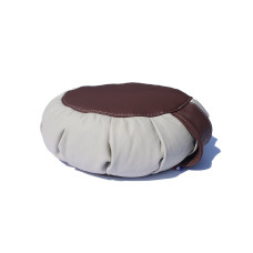 Подушка для медитації YA'Fu Prestige White-Brown