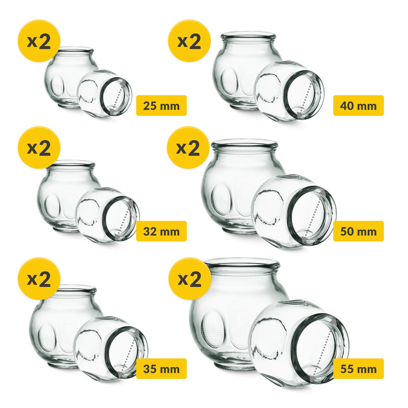 banki chinskie szklane ogniowe do masazu