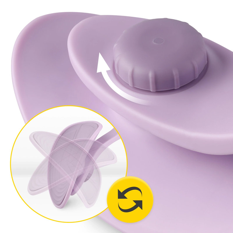 Motylek do ćwiczeń ud i mięśni dna miednicy z licznikiem czarny