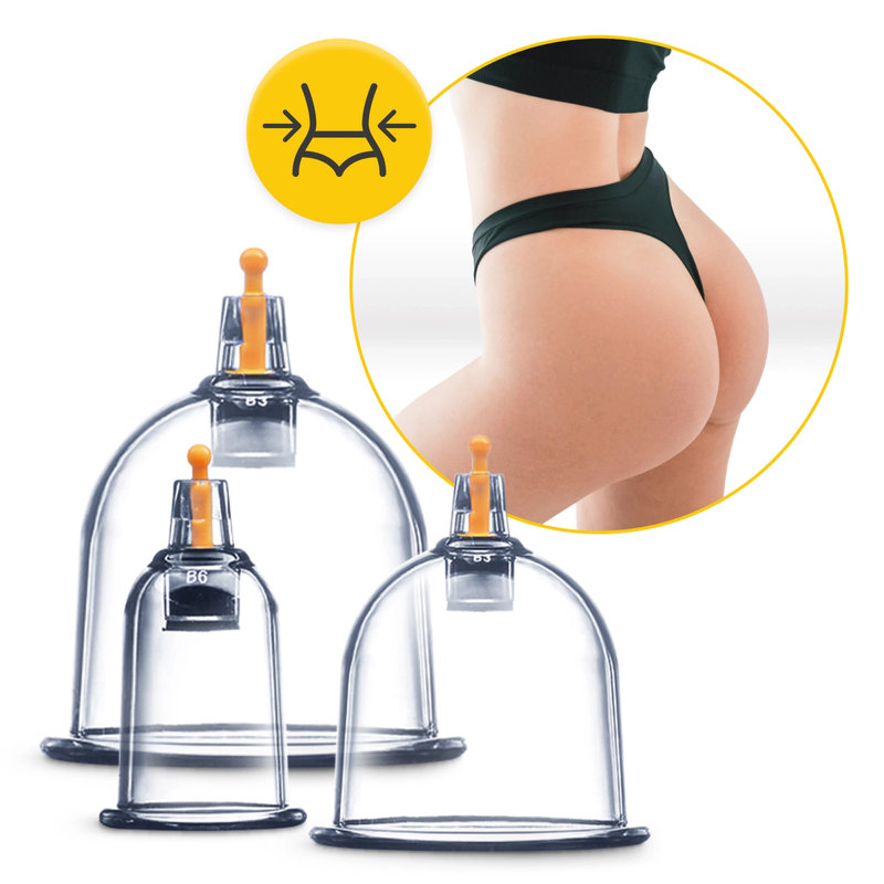 banki bezogniowe prozniowe lecznicze zestaw z pompka