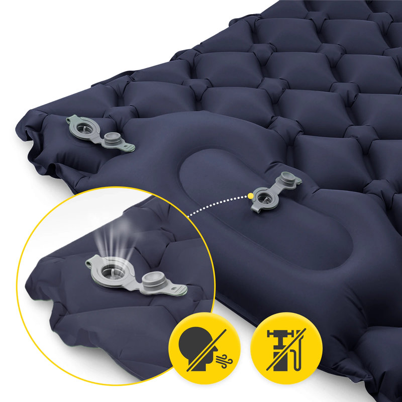 dmuchany materac samopompujący turystyczny trekkingowy