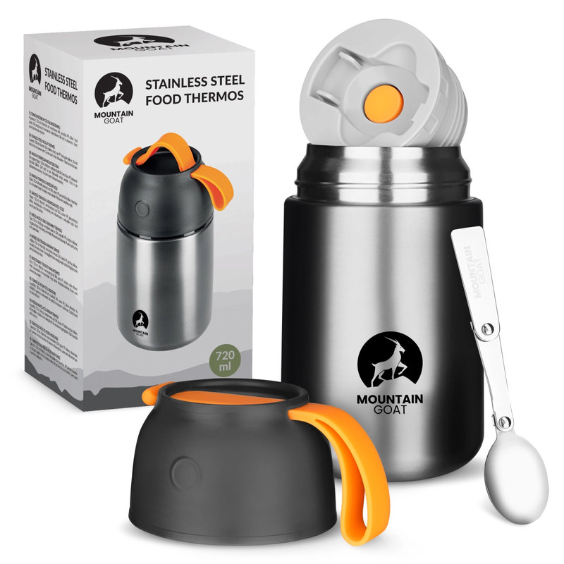 Termos obiadowy na jedzenie ze stali nierdzewnej Mountain Goat 720 ml